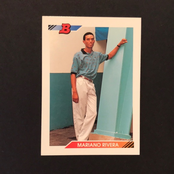1992 Bowman Mariano Rivera rookie card - Picture 1 of 3